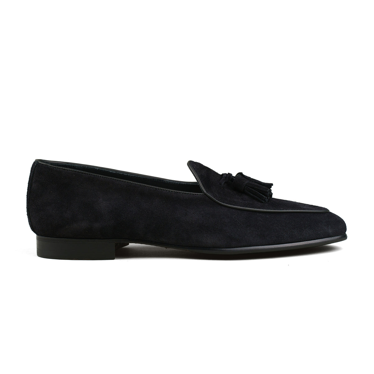 Ted Baker London Black Velvet Tassel Loafers Black Velvet Tassel Loafers UK 6.5 E - Abbot main image 3