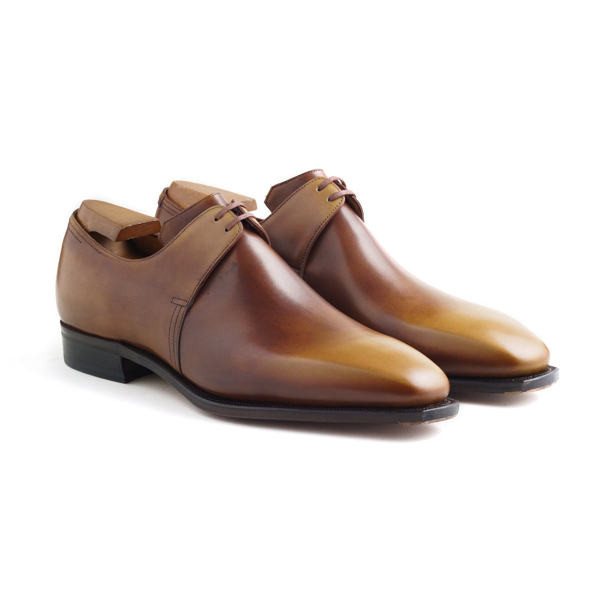 Corthay Arca - Vieux Bois Calf Patina – Mehra