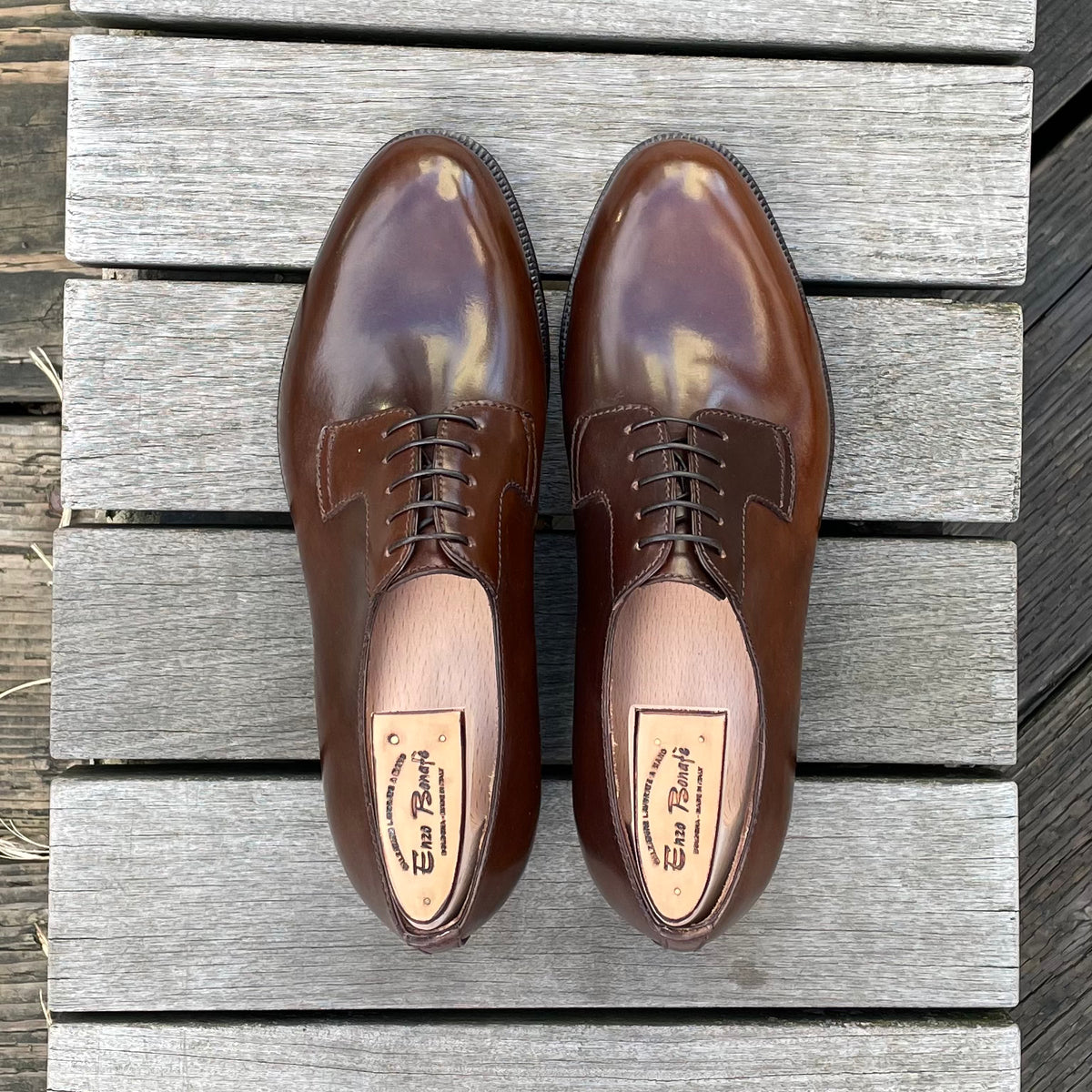 Enzo Bonafè Style 2911 - Mahogany Cordovan – Mehra Enzo Bonafè Style 2911 - Mahogany Cordovan – Mehra