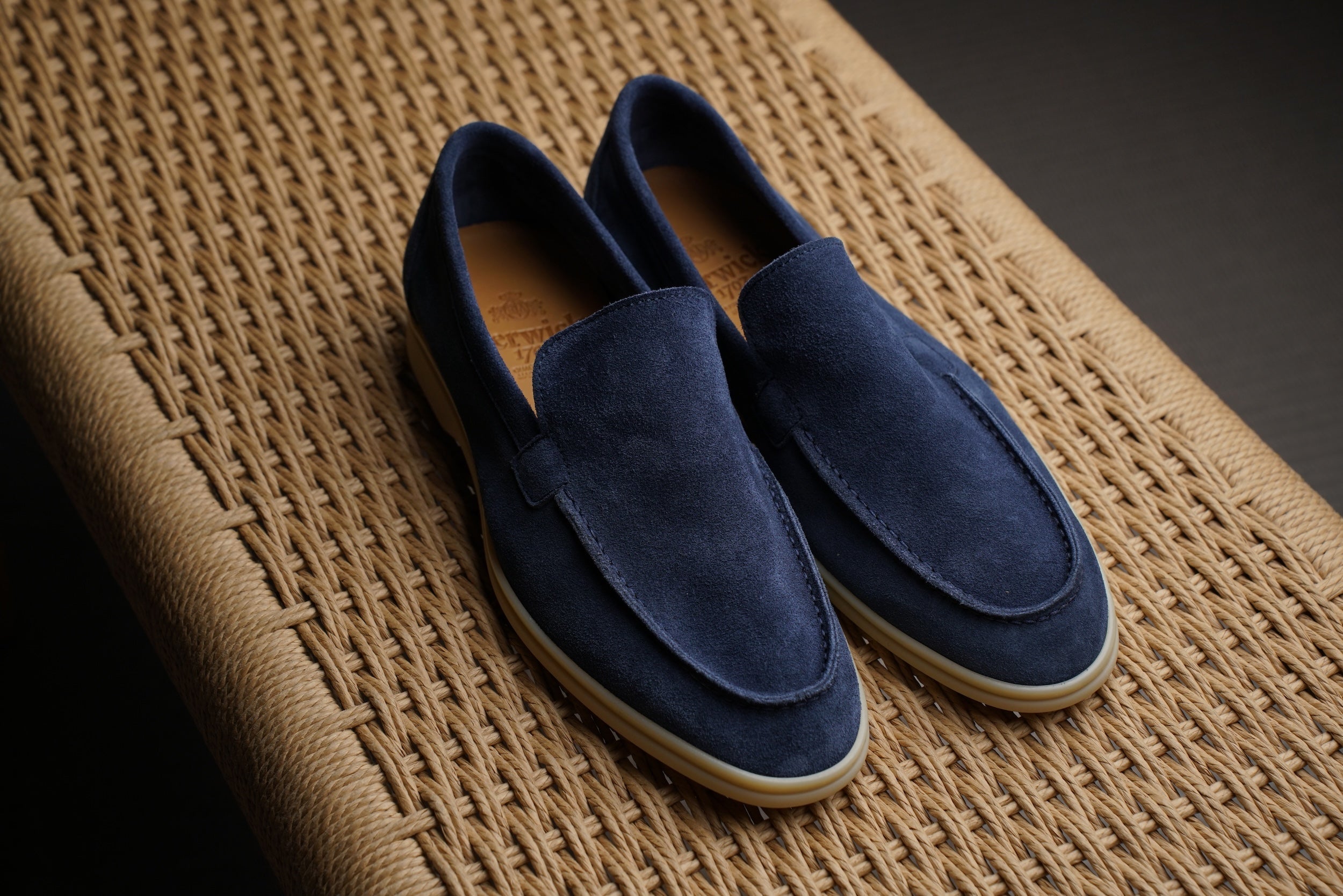 Berwick 5105 スエードローファー 38 ベージュ Berwick 5105 スエードローファー 38 ベージュ