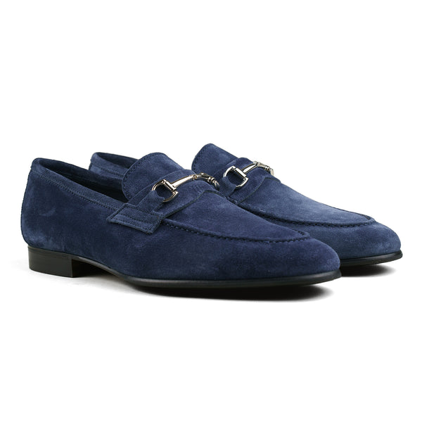 Blake Bit Loafer - Blue Suede