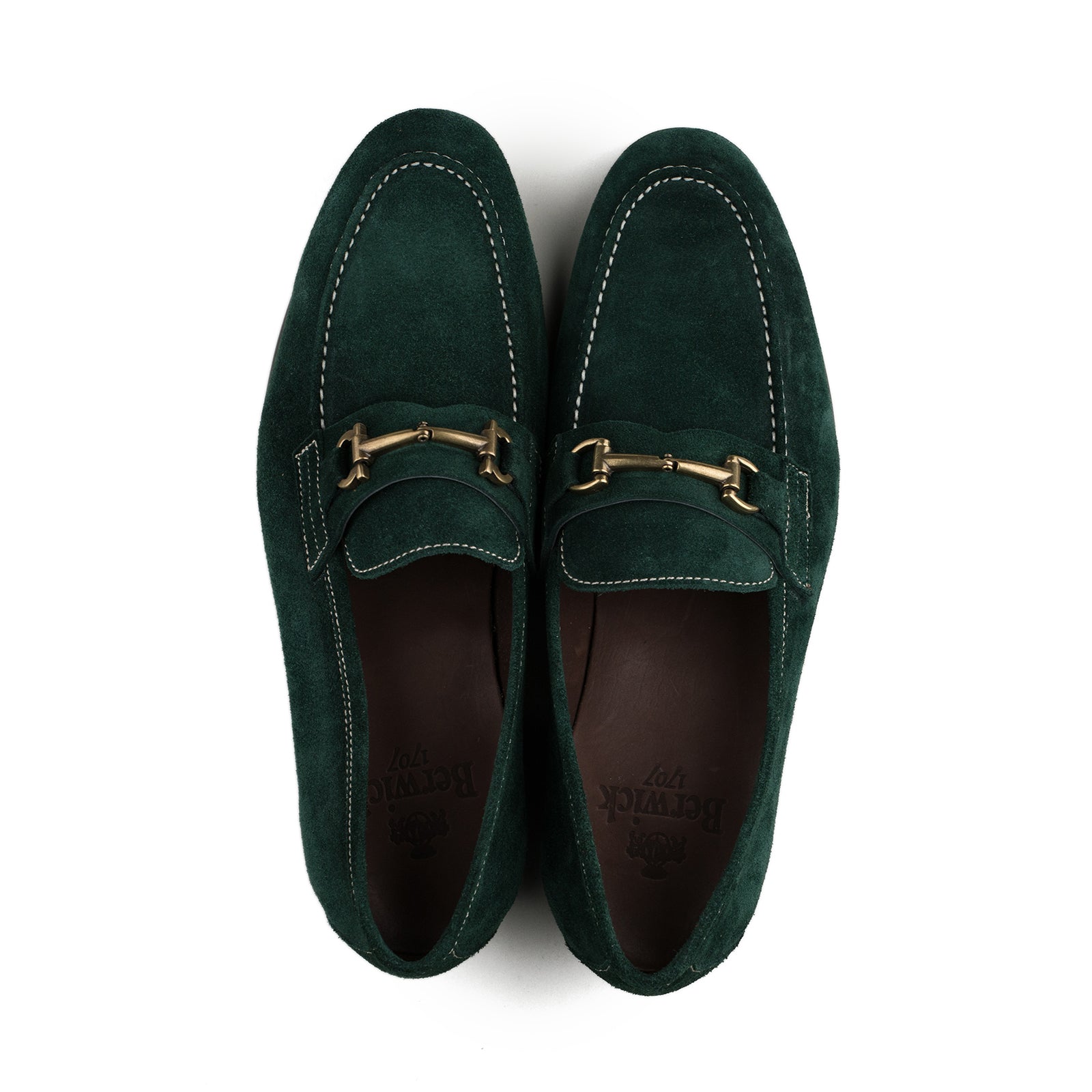 Blake Bit Loafer - Green Suede Blake Bit Loafer - Green Suede
