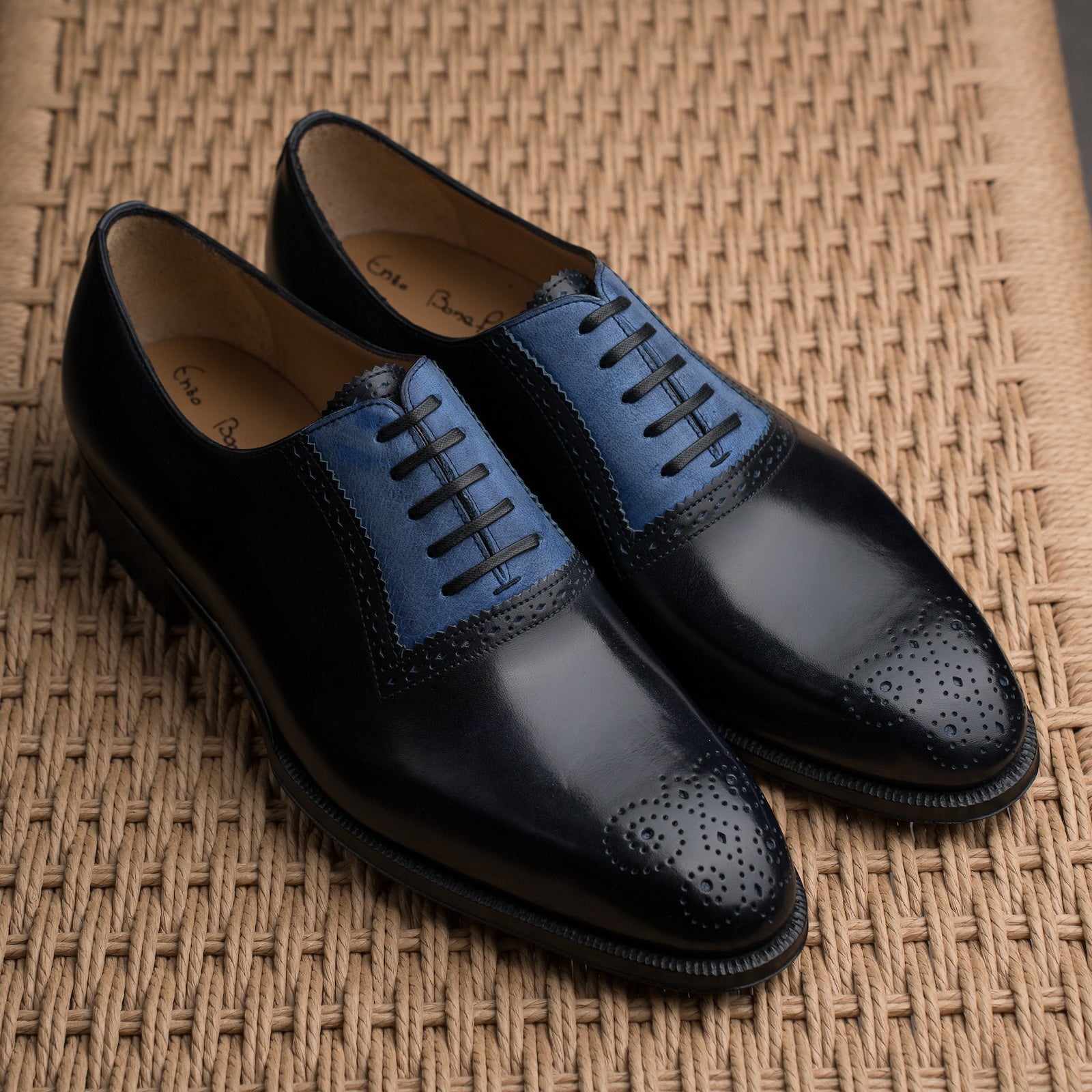 Style 4028 - Blue Museum Calf / Kudu Waxy