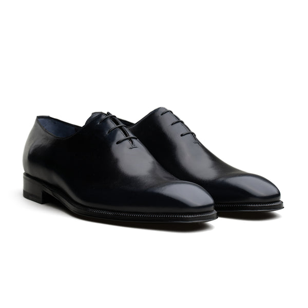 3 Eyelet Wholecut Oxford - Dark Blue Calf