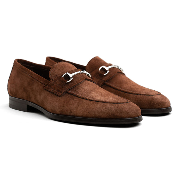 Blake Bit Loafer - Polo Brown Suede