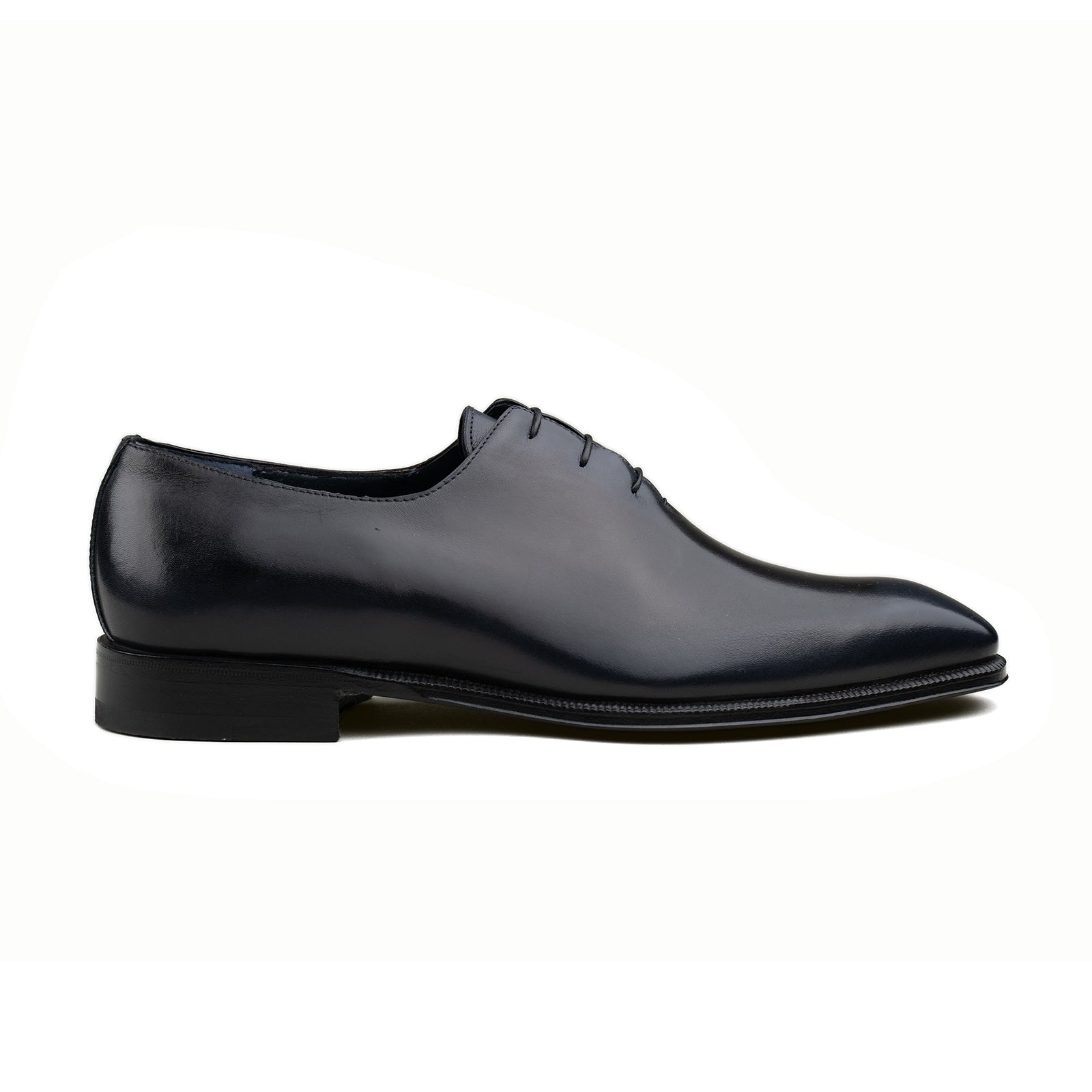 3 Eyelet Wholecut Oxford - Dark Blue Calf