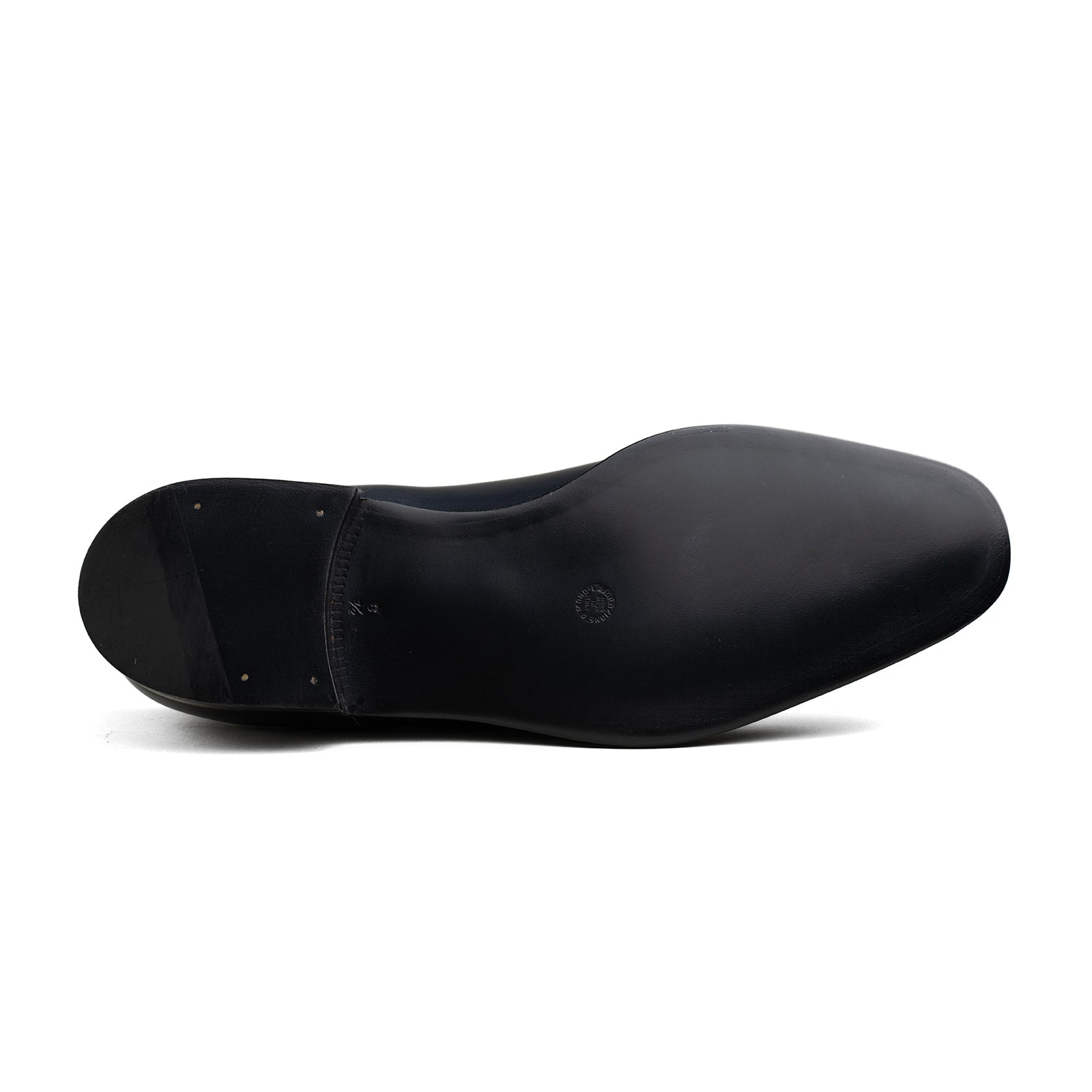3 Eyelet Wholecut Oxford - Greyish Black Calf