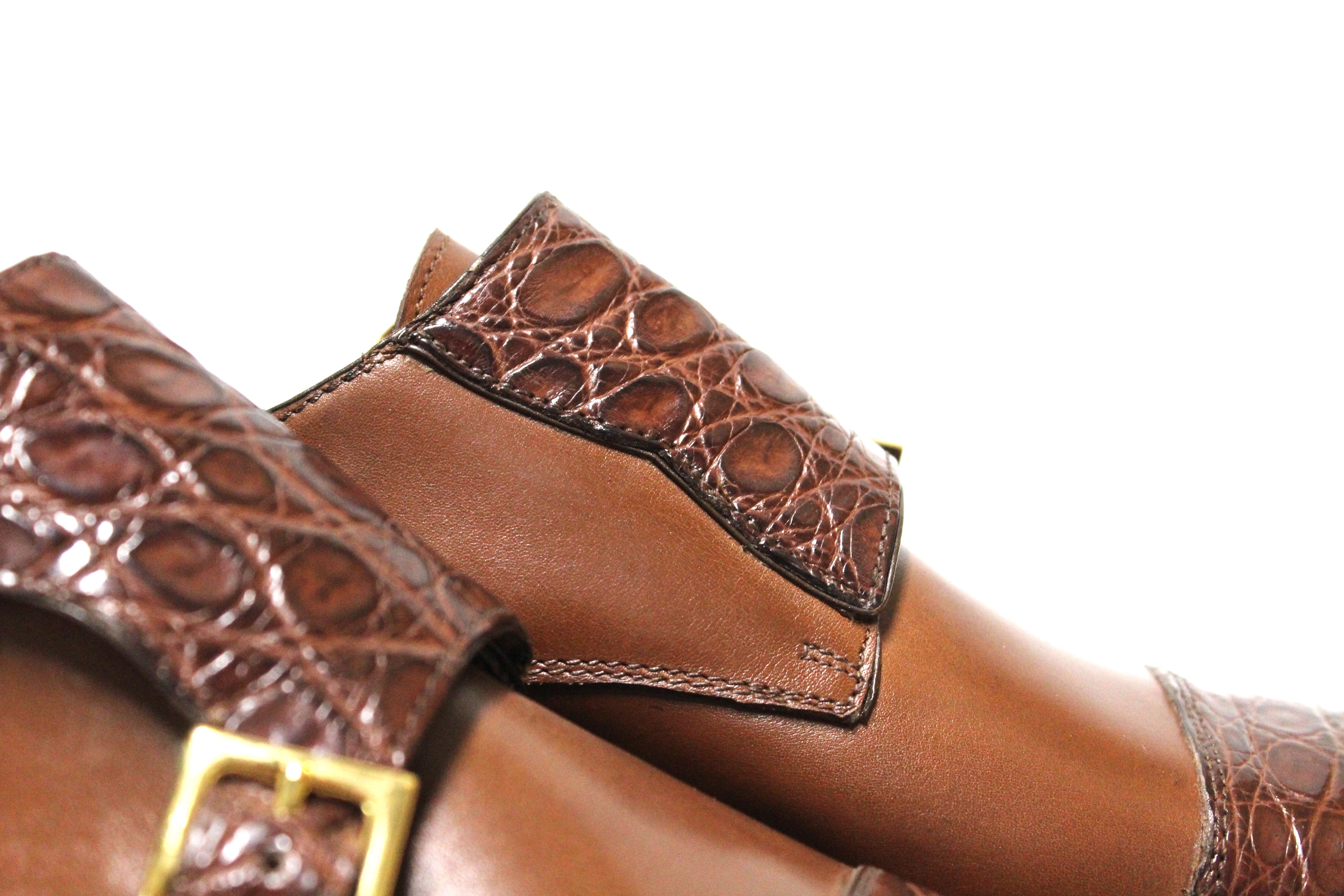 Style 4119 - Bergeronette Calf / Alligator Col. 183