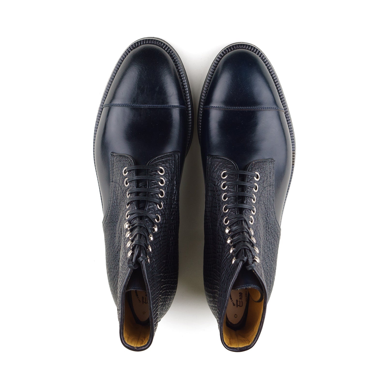 Style 3824 Mod. - Navy Cordovan / Black Shark
