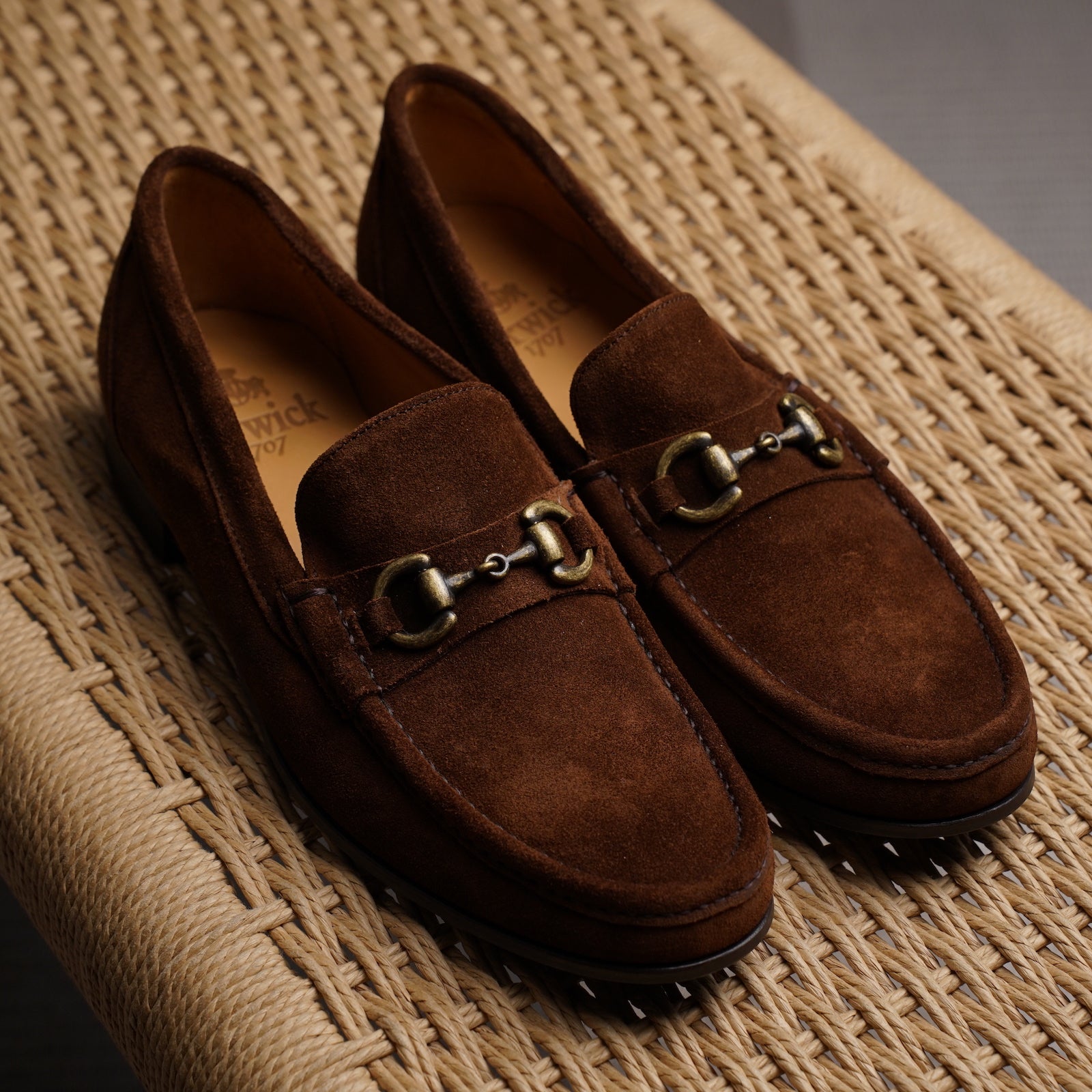 Bologna Bit Loafer - Snuff Brown Suede