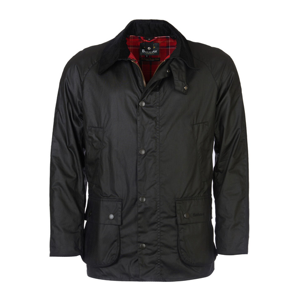 Ashby Waxed Jacket - Black