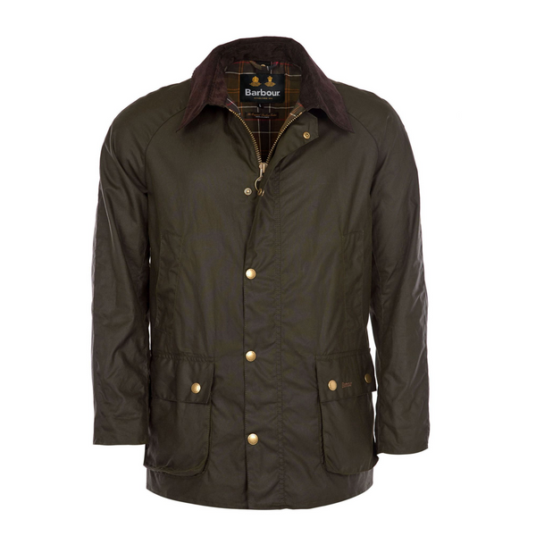 Ashby Waxed Jacket - Olive