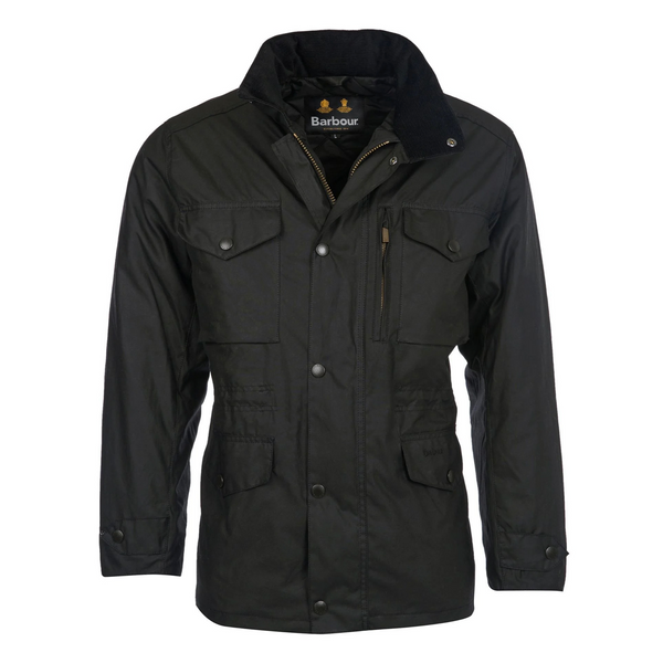 Sapper Waxed Jacket - Black