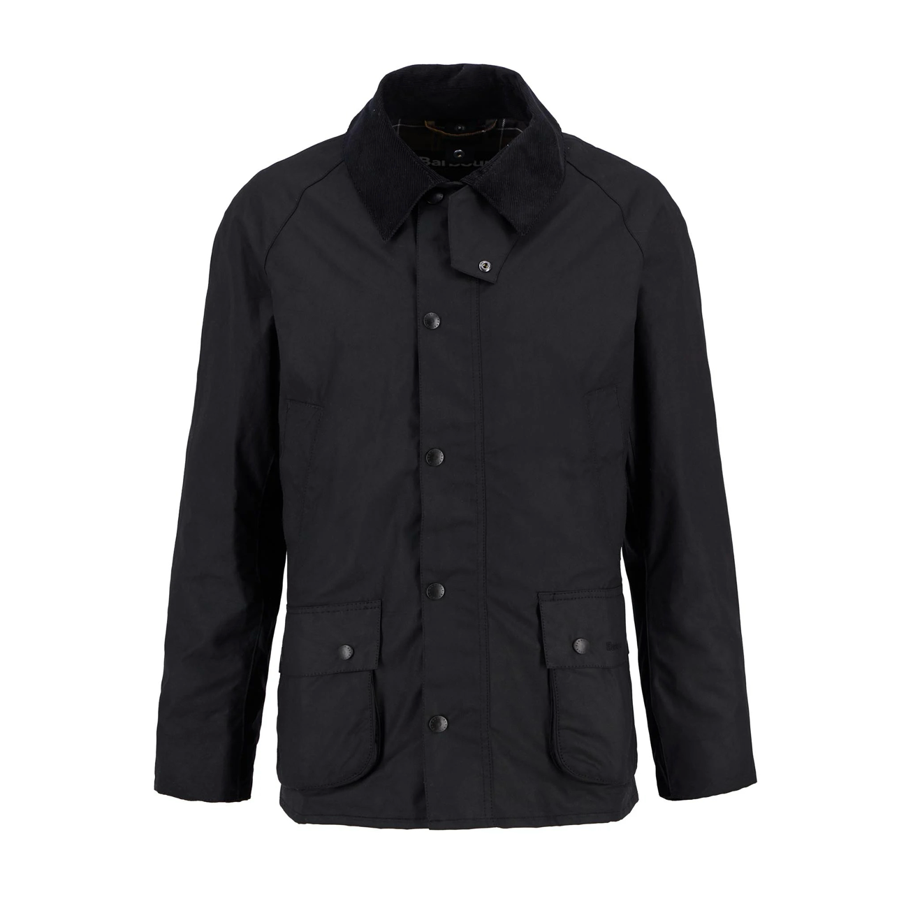 Barbour Ashby Waxed Jacket - Black – Mehra