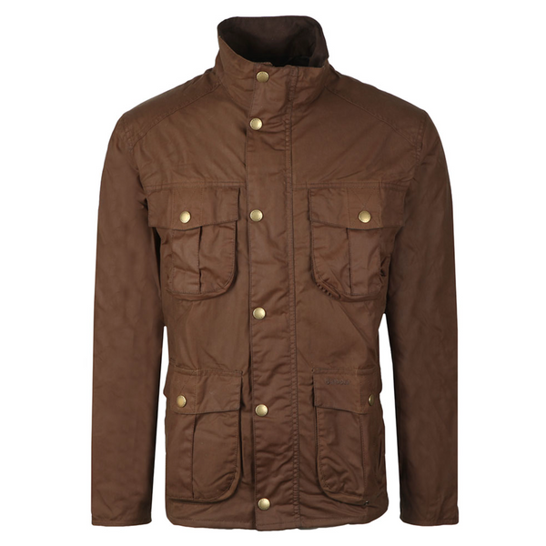 New Utility Waxed Jacket - Bark