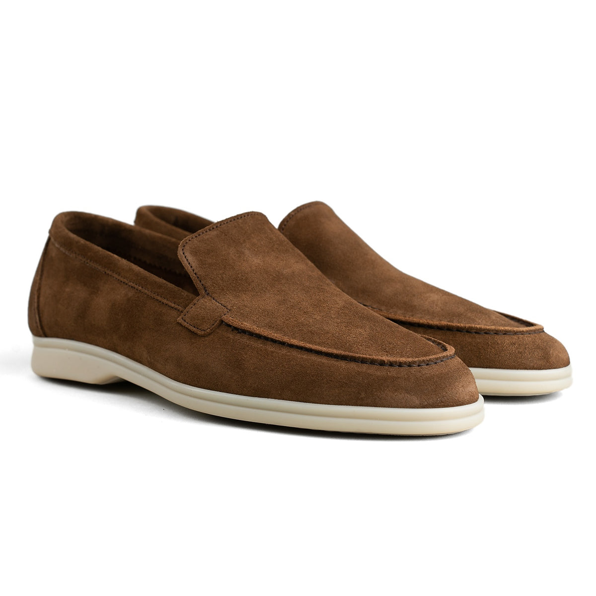 Berwick Palma Flex - Medium Brown Suede – Mehra