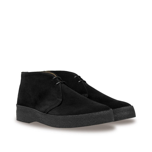 Hi Top - Black Suede
