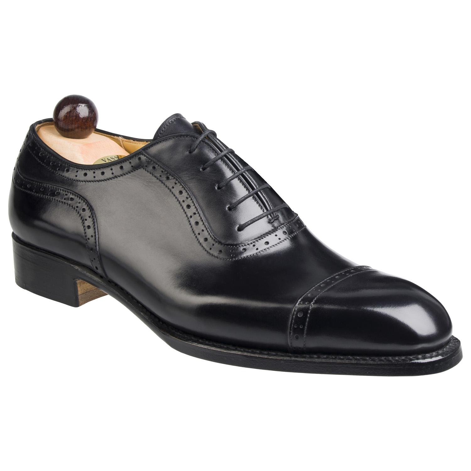 Italian Oxford - Black Calf
