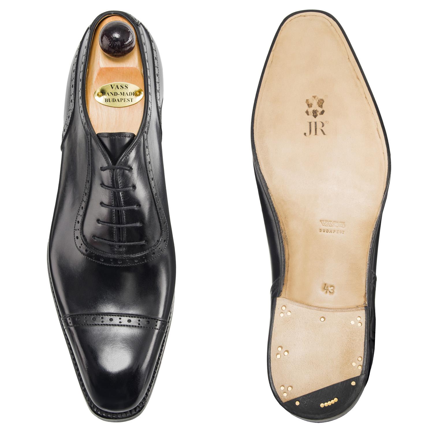 Italian Oxford - Black Calf