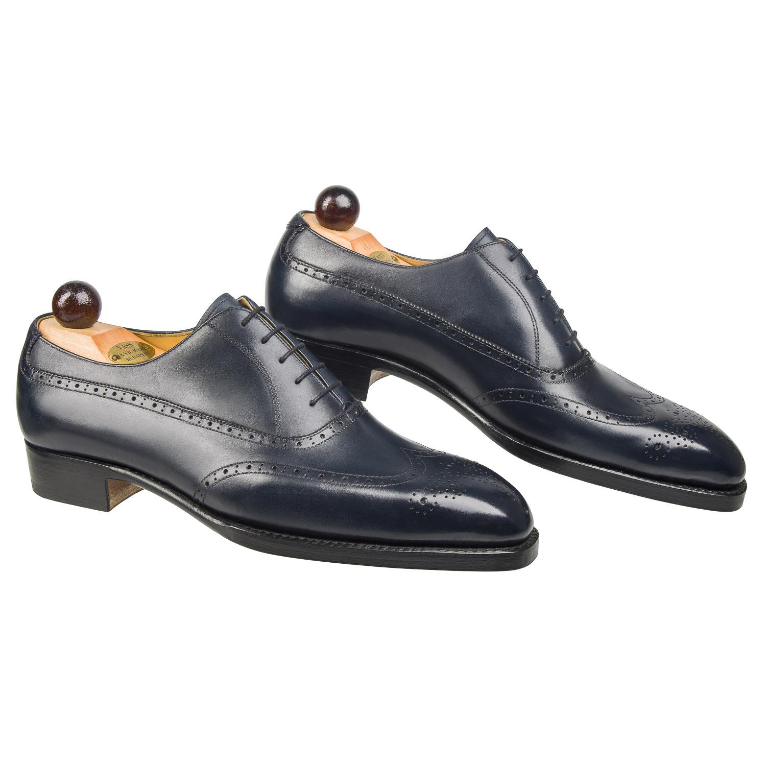 Balmoral Wingtip - Blue Calf