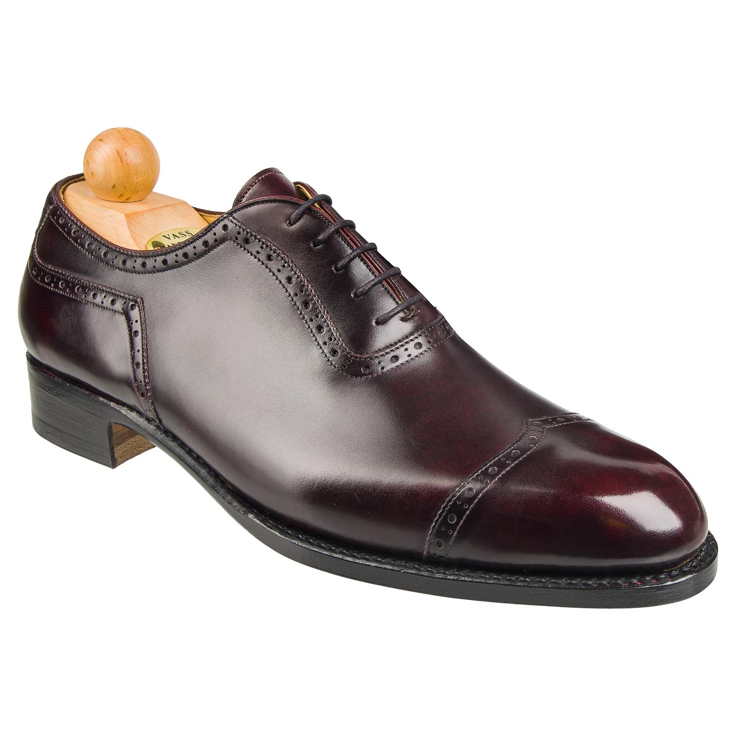 V-Cap Italian Oxford - Bordeaux Museum Calf