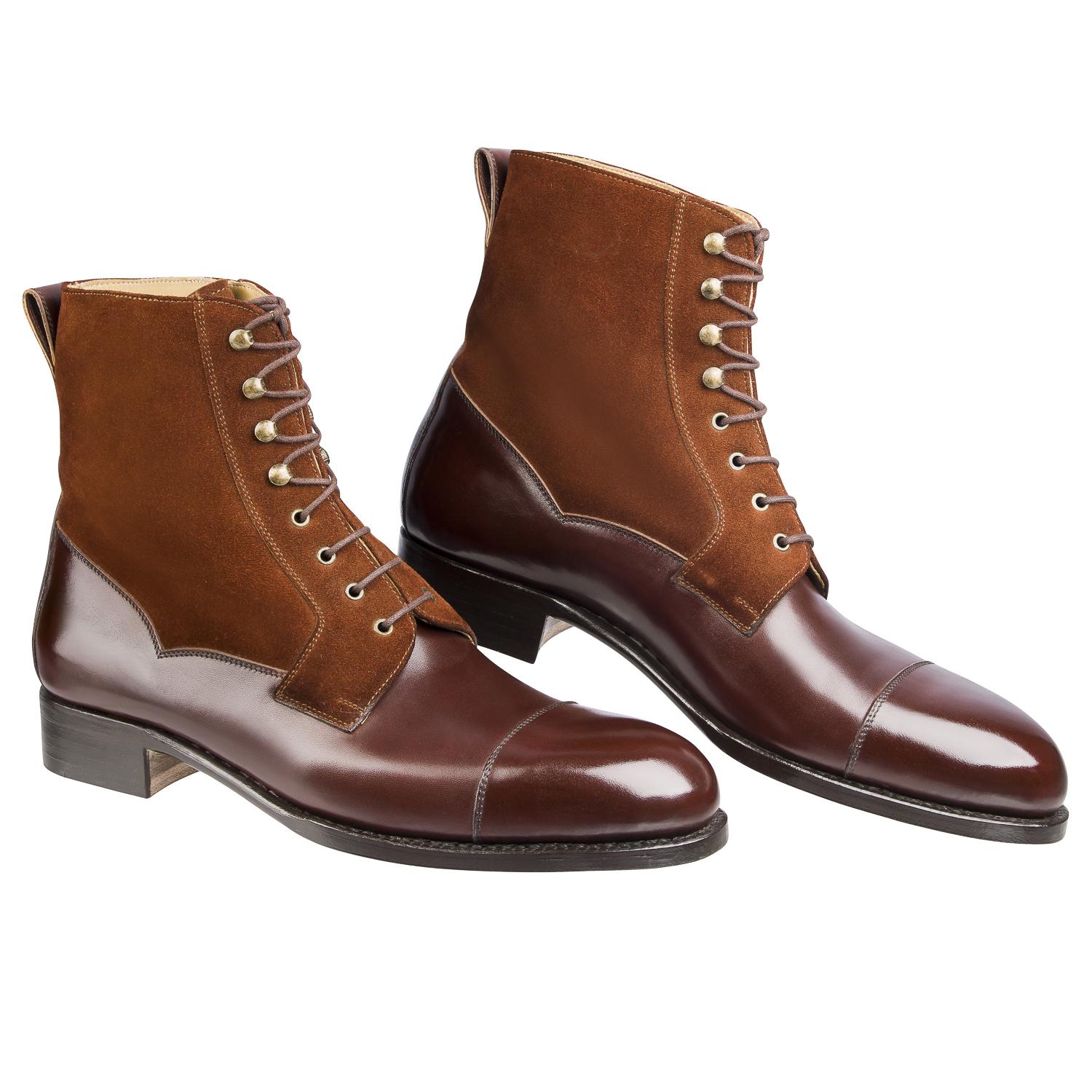 Valway - 6125 Calf / Reddish Brown Suede