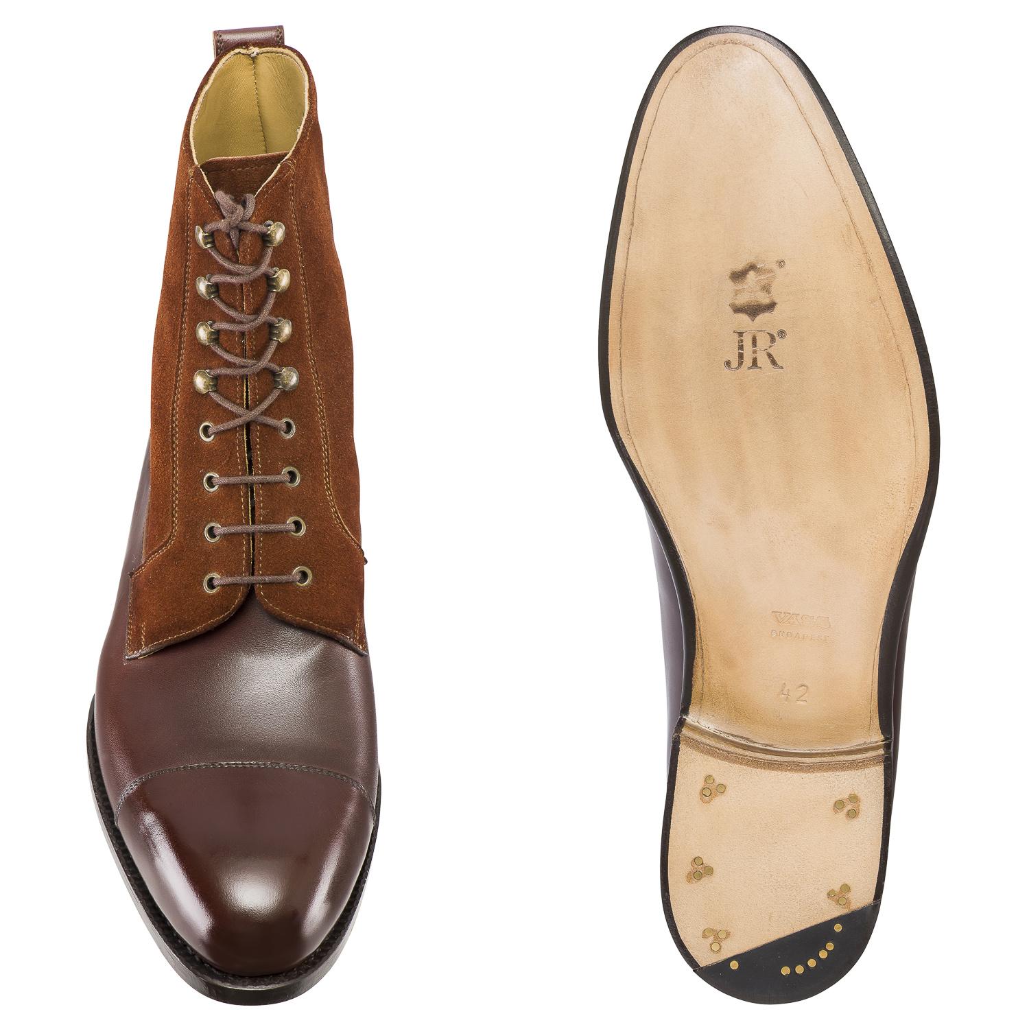 Valway - 6125 Calf / Reddish Brown Suede