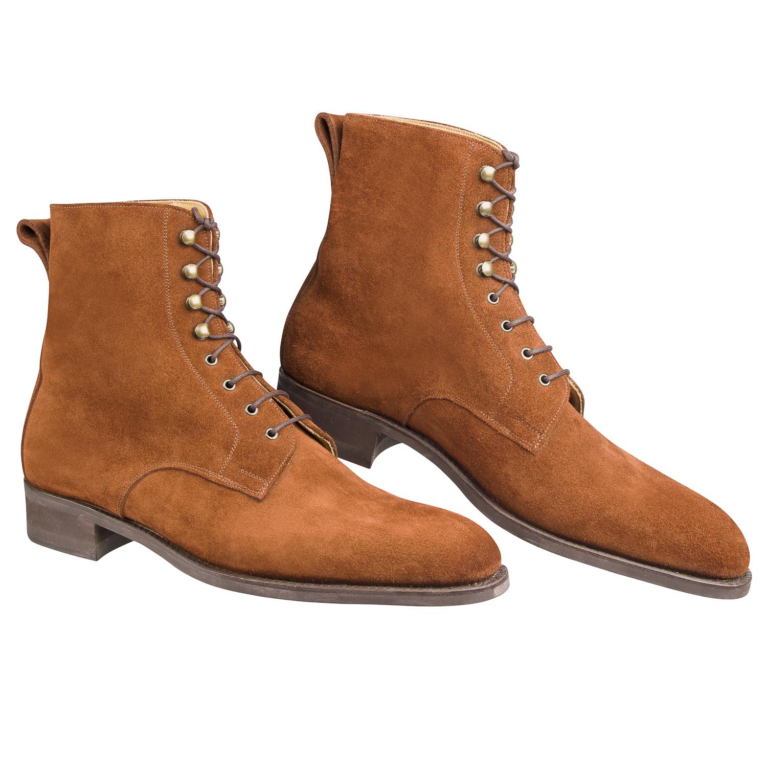 London Boot - Reddish Brown Suede