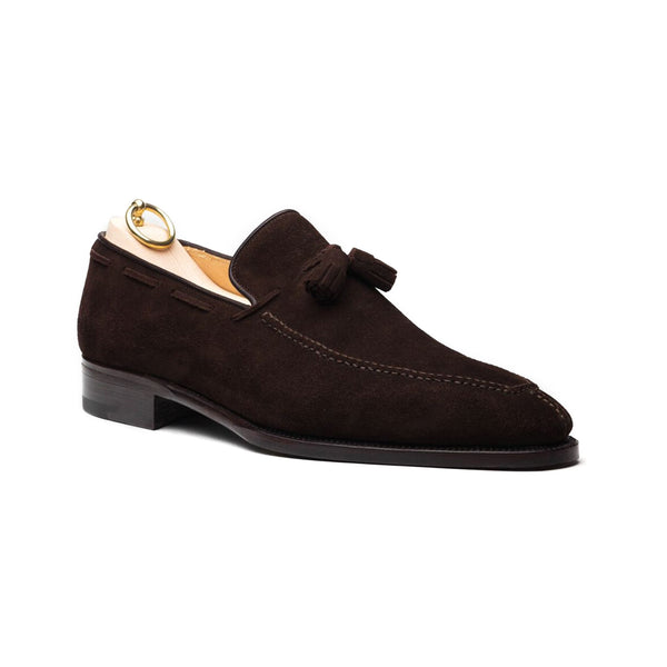 Stefano Bemer Style 1210 - Dark Brown Suede - Default View
