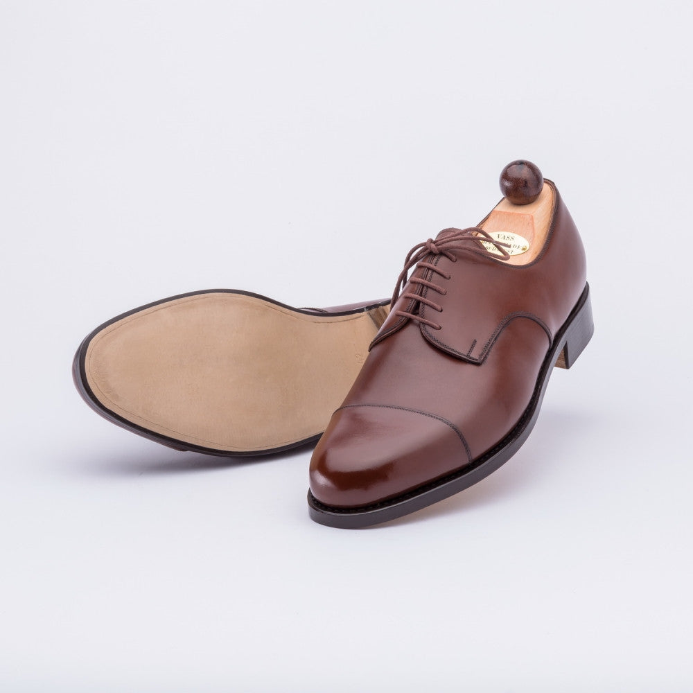 Vass Shoes Derby Style 1030 - Antic Cognac Calf - Sole View