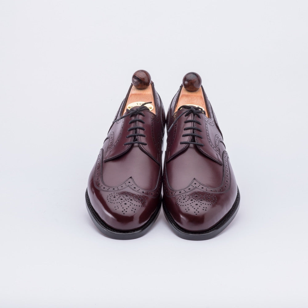 Vass Shoes Derby Style 1006 - Burgundy Calf - Top Down View