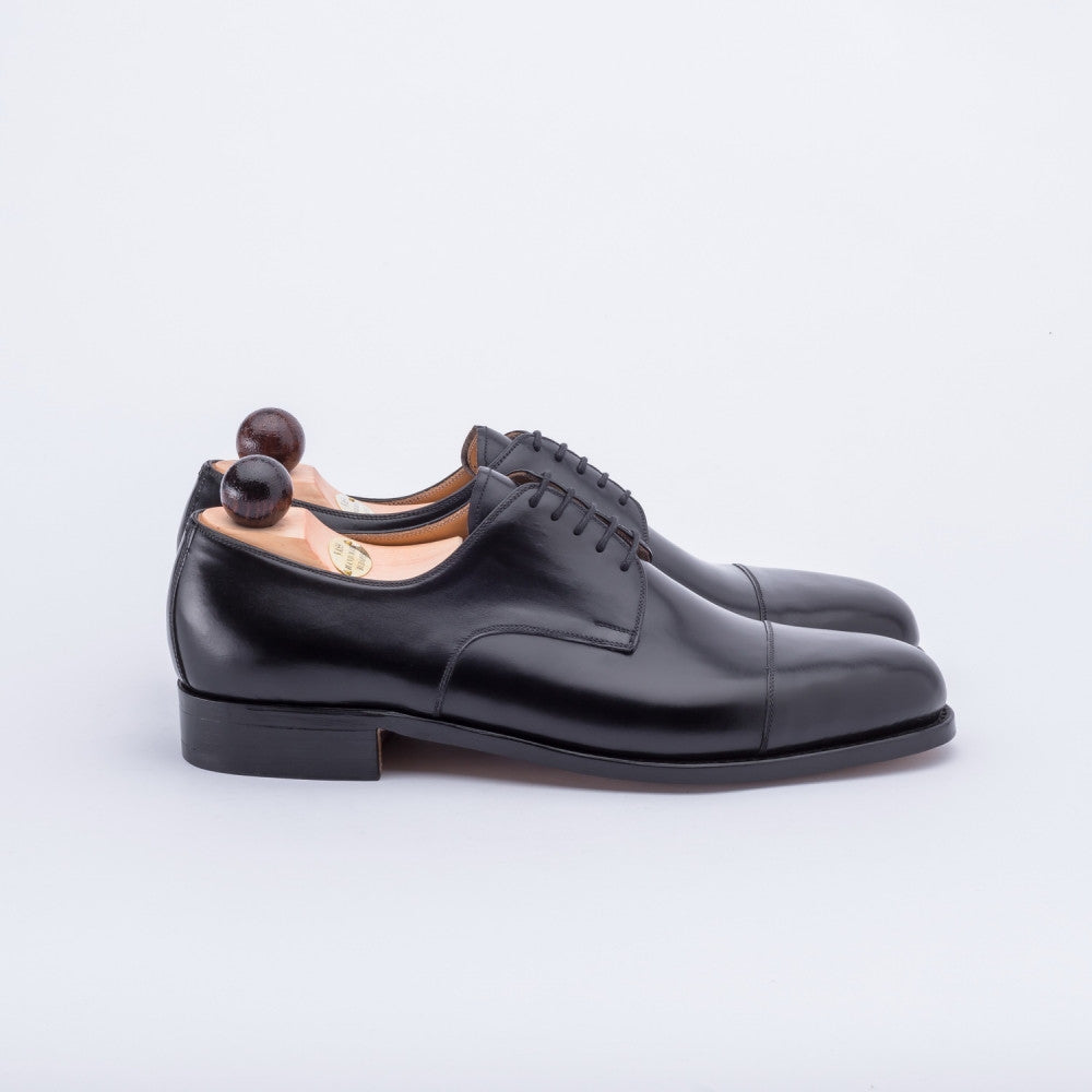 Vass Shoes Derby Style 1030 - Black Calf - Side View