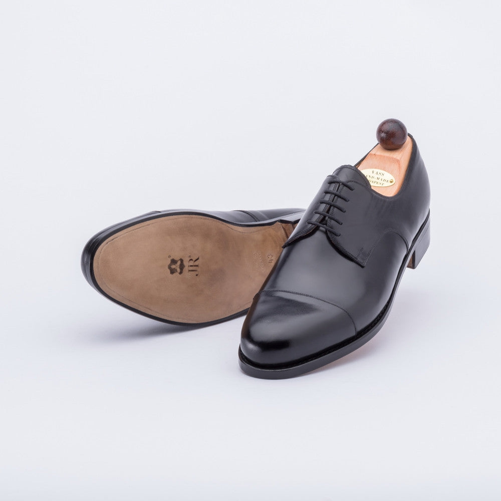 Vass Shoes Derby Style 1030 - Black Calf - Sole View