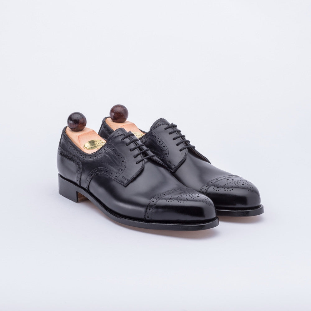 Vass Shoes Derby Style 1024 - Black Calf Default View