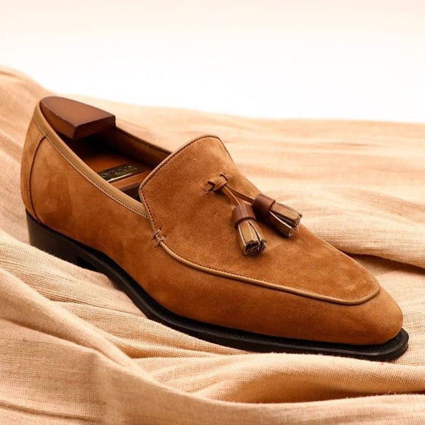 Borla Dover - Castor Suede 