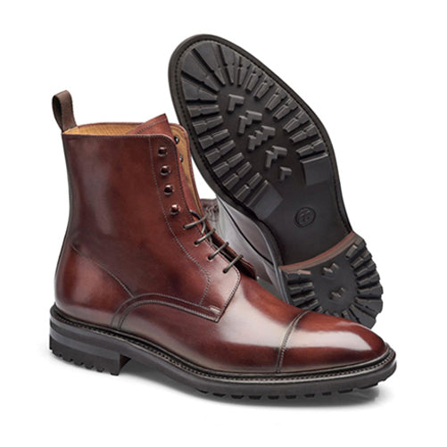 Style 8866 - Wine Shadow Calf Patina