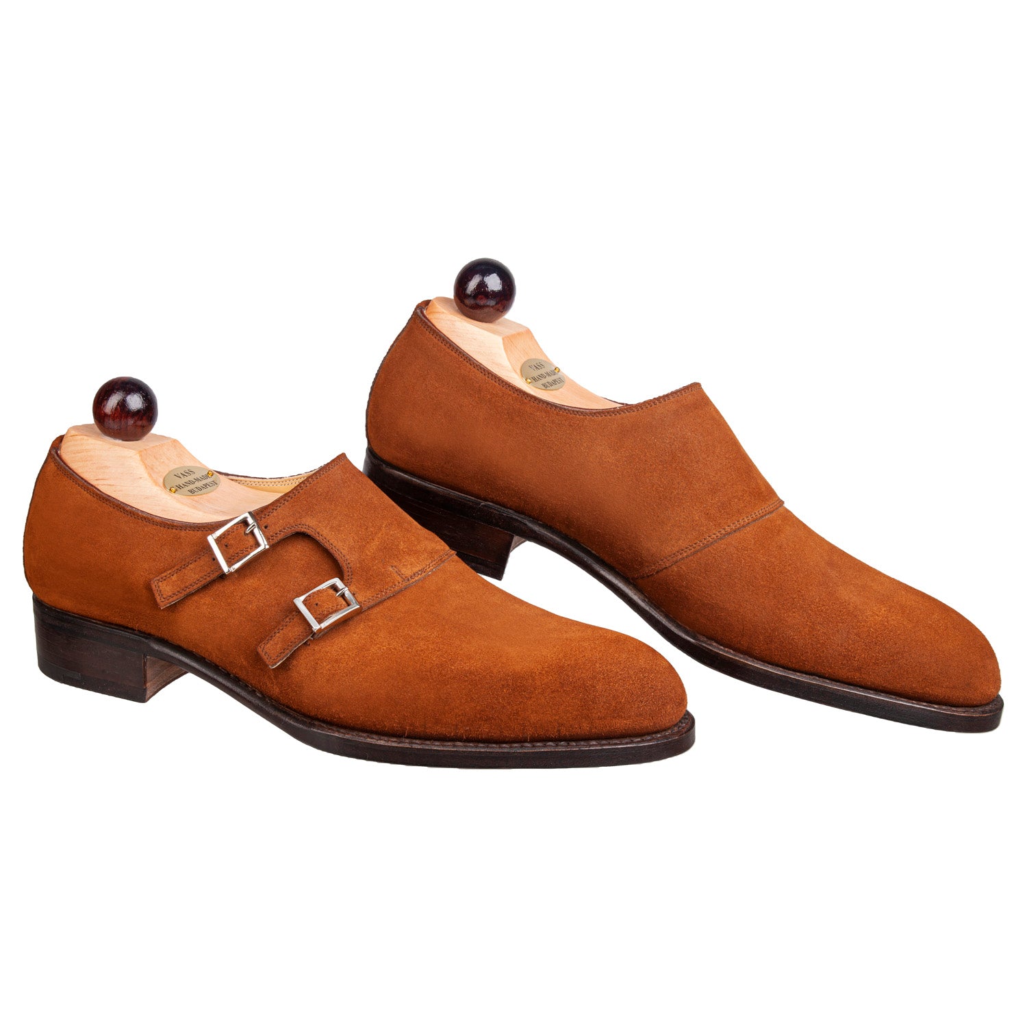 Double Monk - Deer Brown Suede