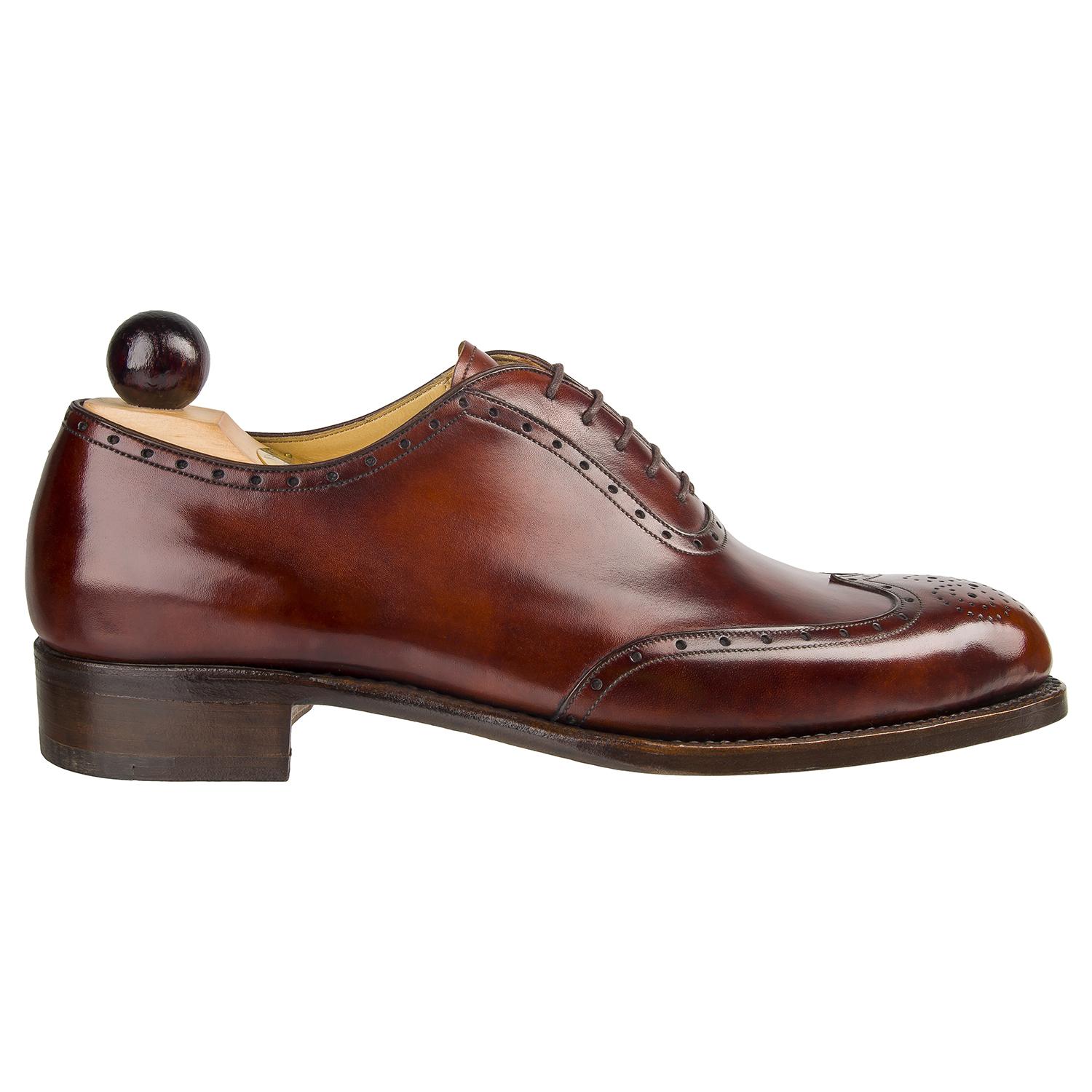 Italian Wingtip - Gold Museum Calf