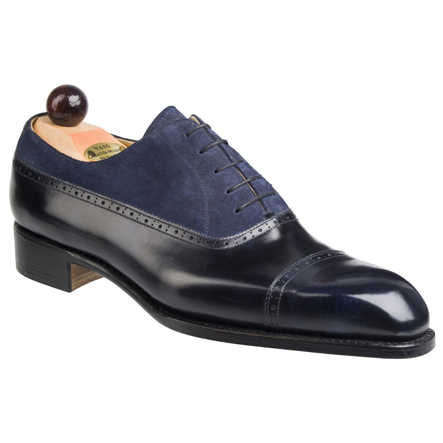 Balmoral Oxford - Blue Museum / Blue Suede