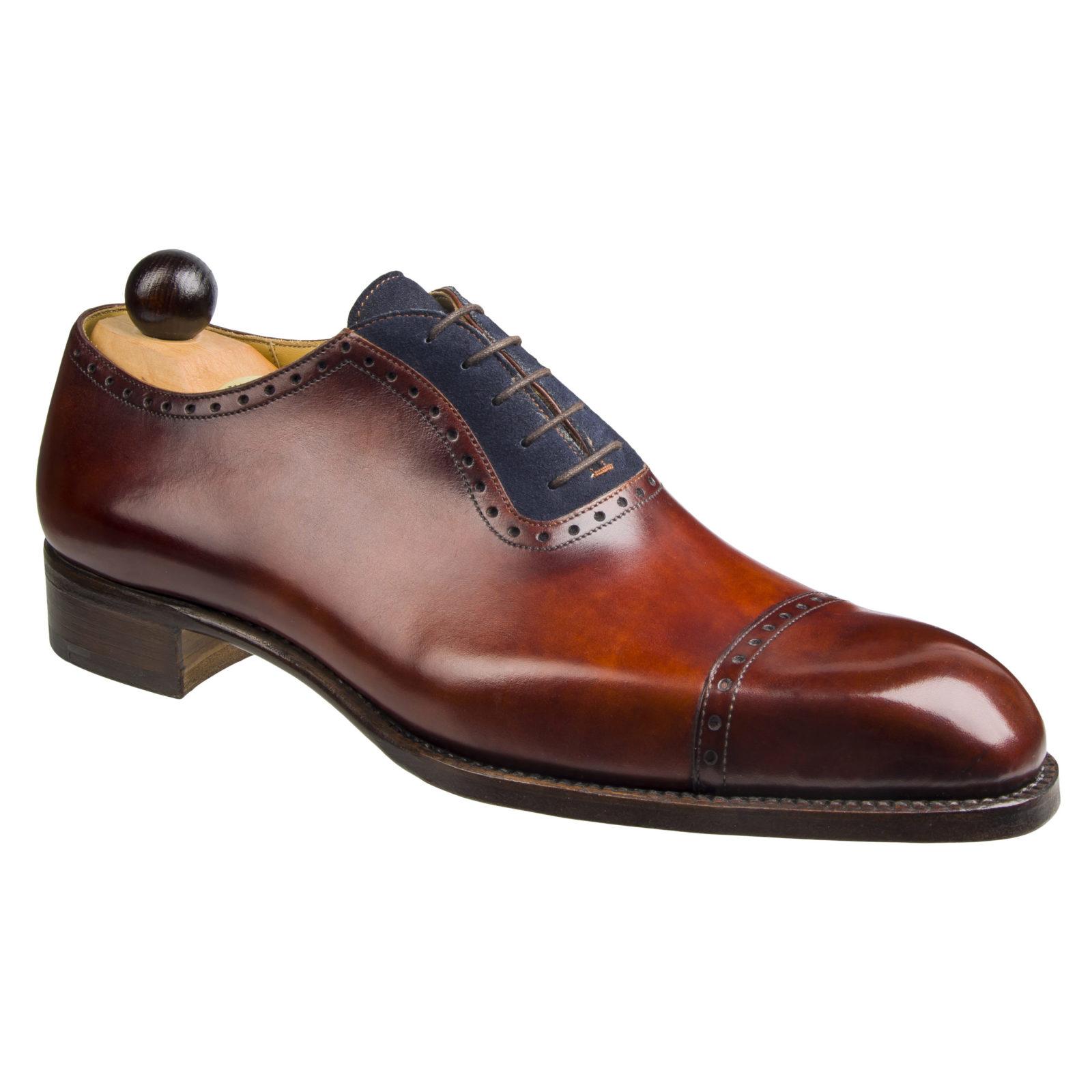 Italian Oxford - Gold Museum / Blue Suede