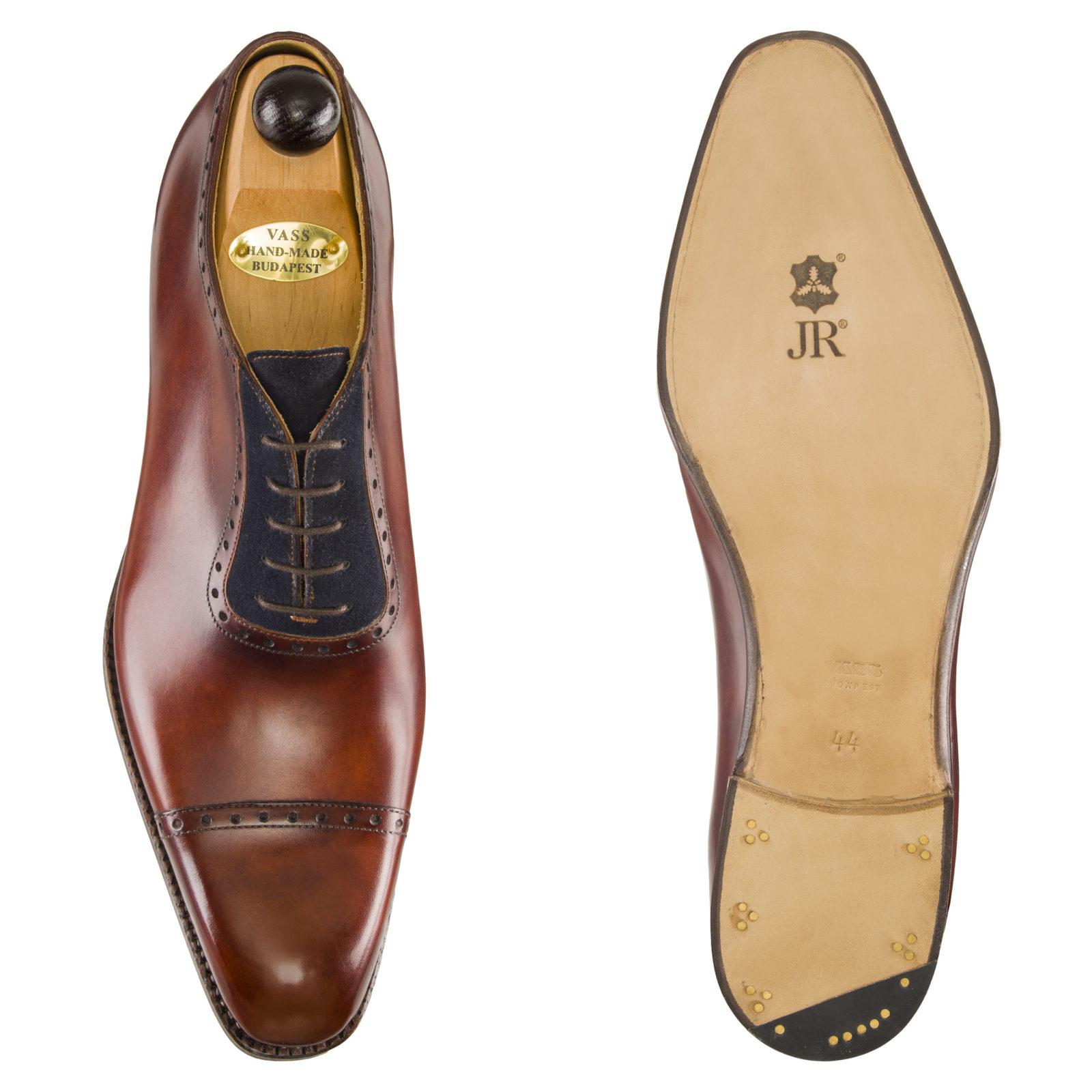 Italian Oxford - Gold Museum / Blue Suede