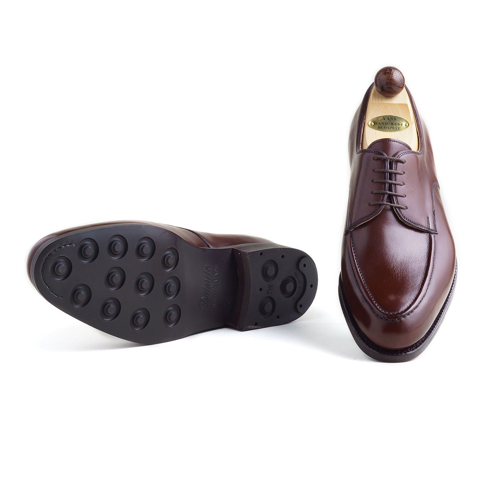 Vass Shoes Style 1165 Dark Coganc Calf - Sole View