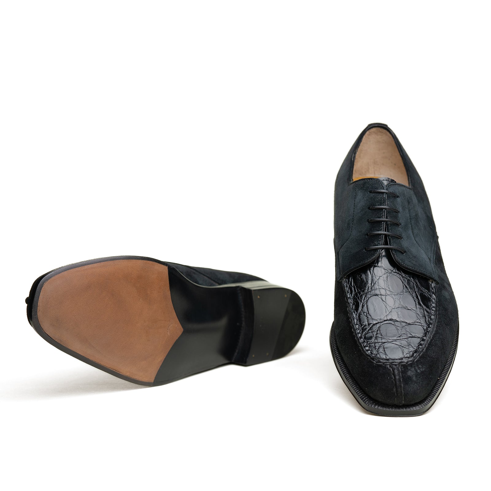 Style 3979 Mod. - Black Kudu Reverse / Black Croc