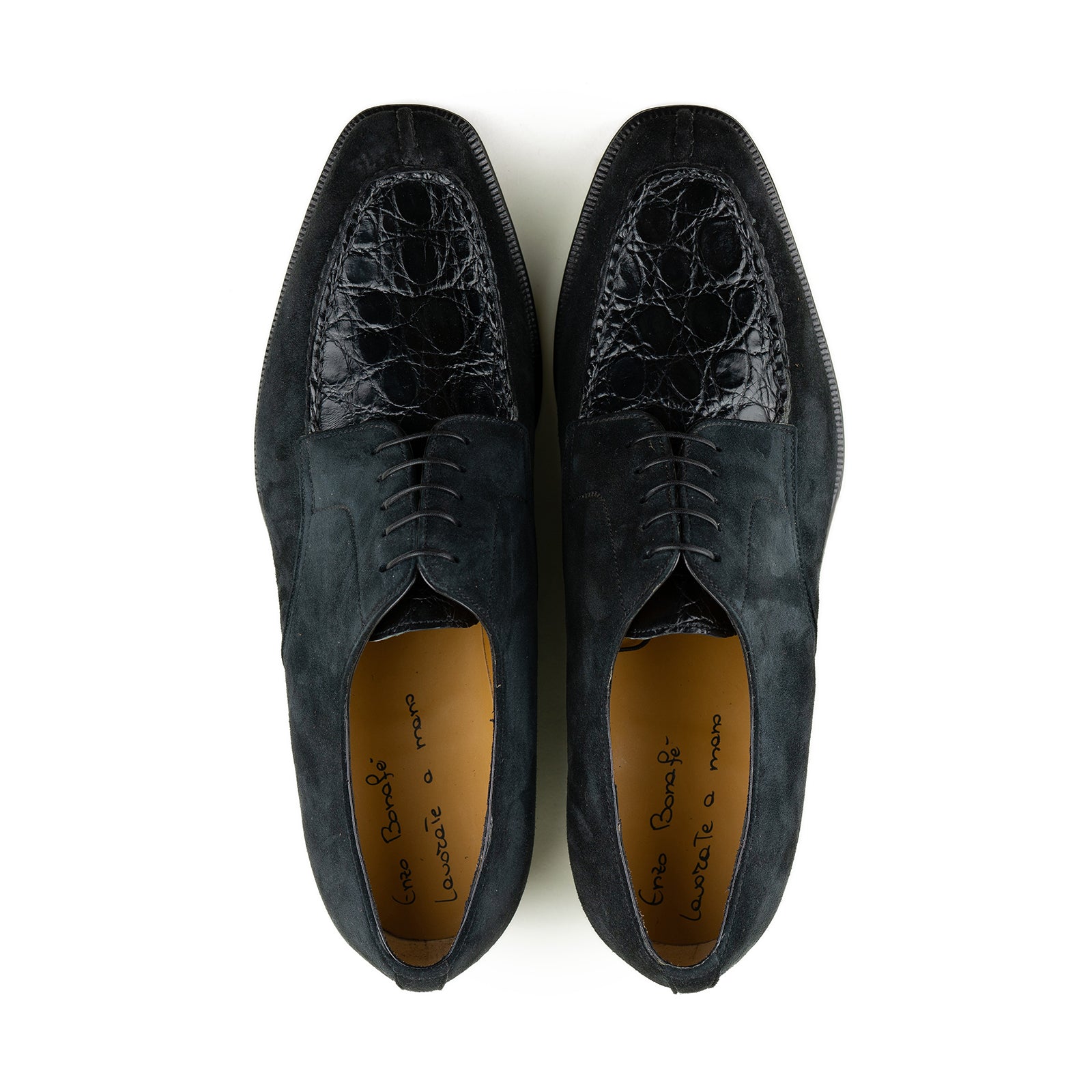 Style 3979 Mod. - Black Kudu Reverse / Black Croc