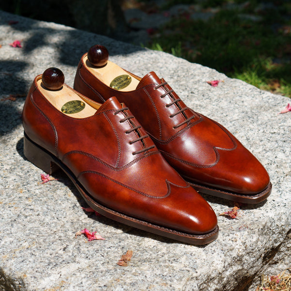 Austerity Brogue - Gold Museum Calf