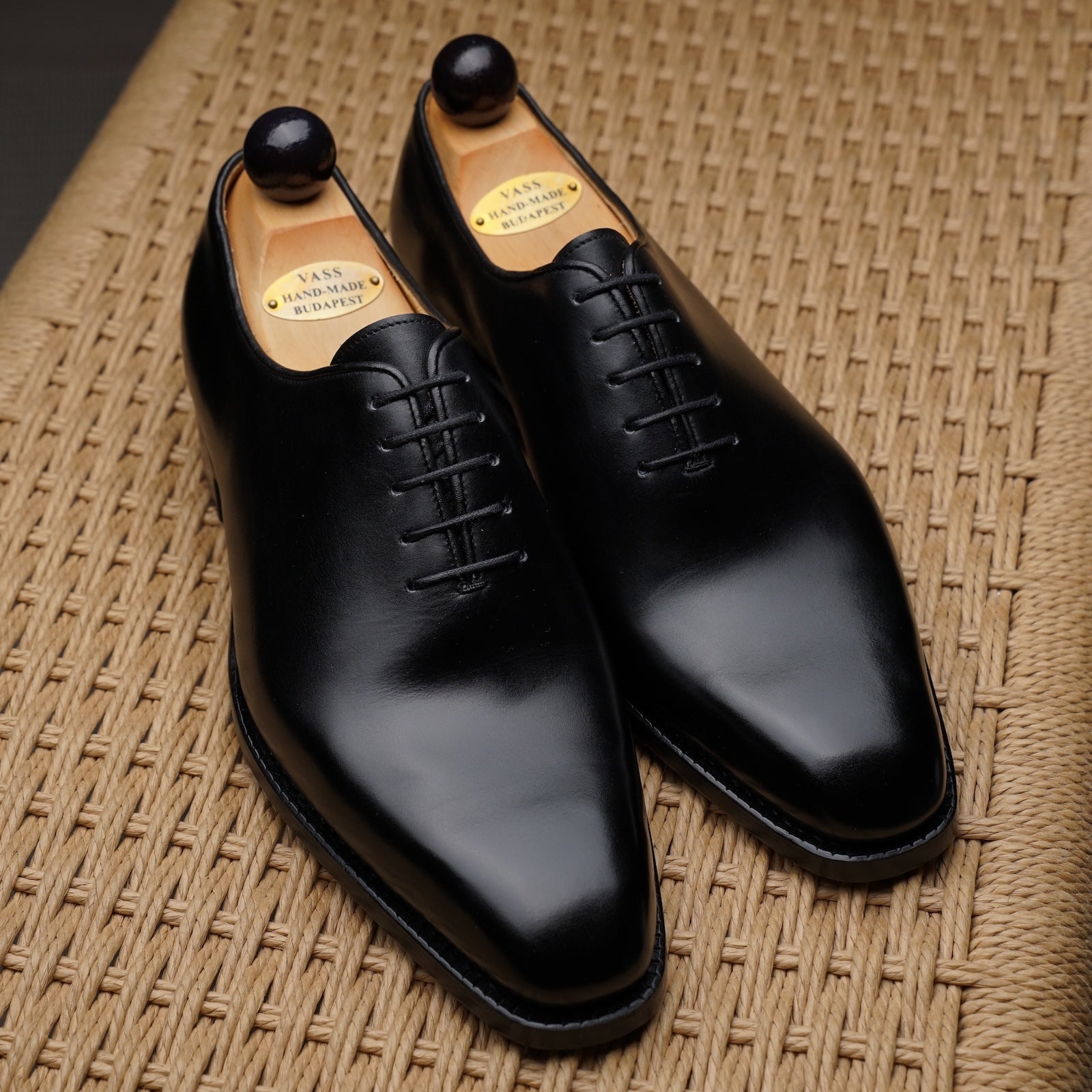 Wholecut Oxford - Black Calf