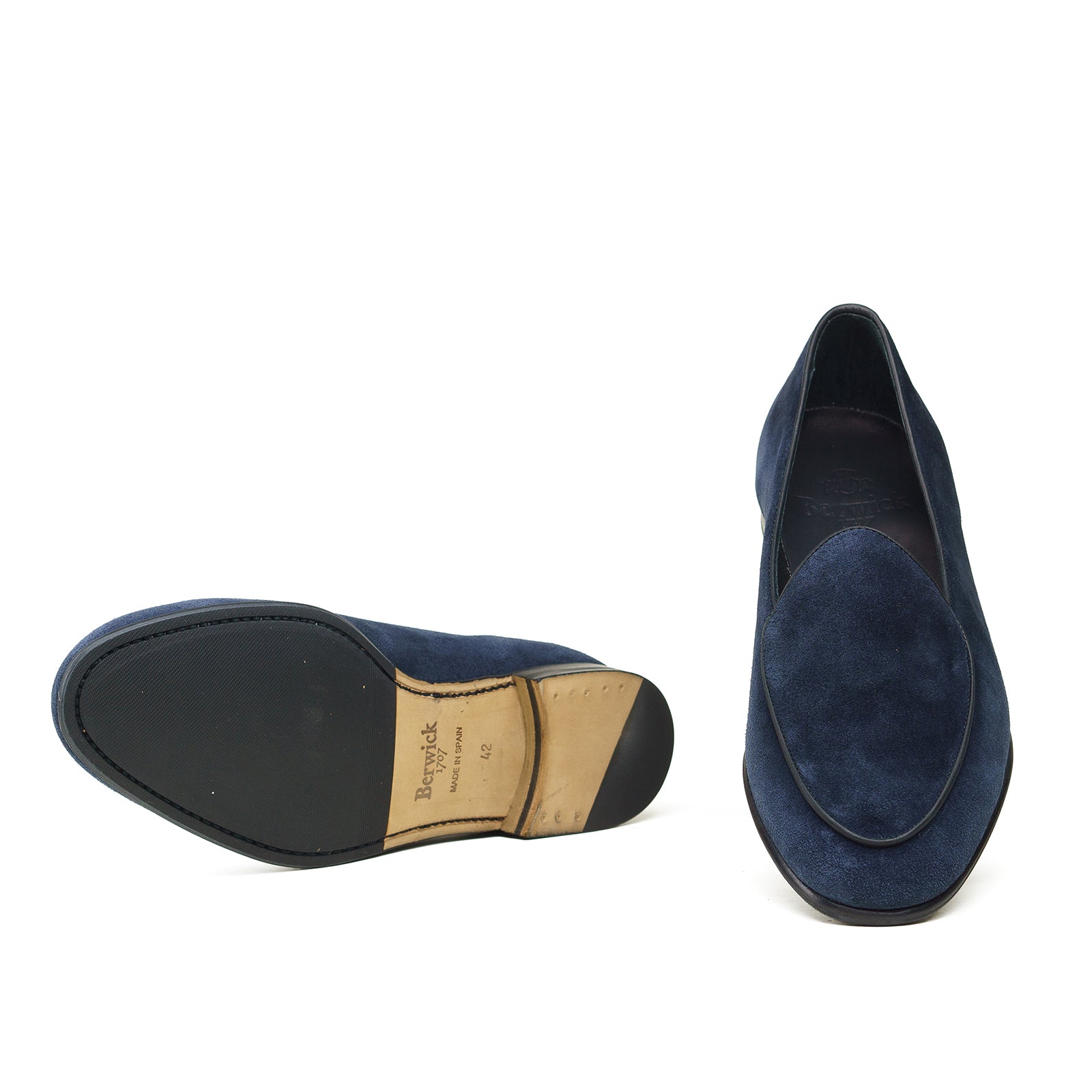 4950 Belgian Loafer - Baltic Navy Repello Suede