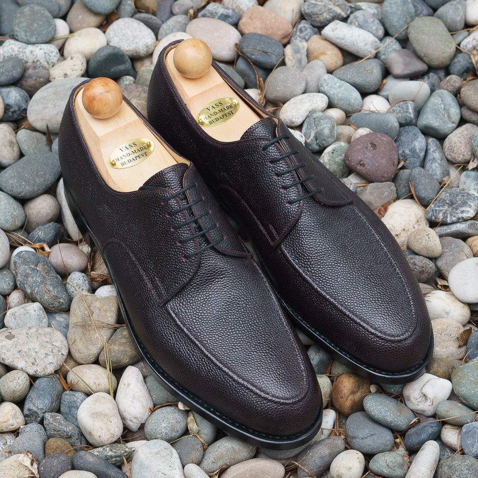 London w/ Stitched Upper - Oxblood Scotchgrain