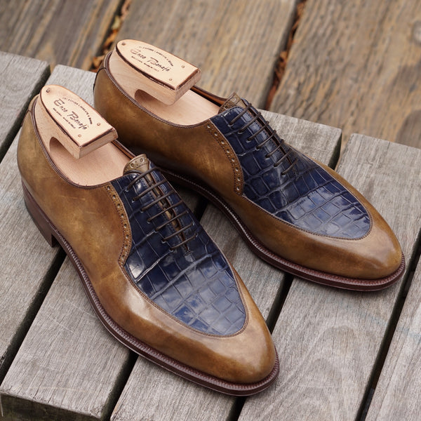 Style 4006 - Khaki Museum / Blue Alligator