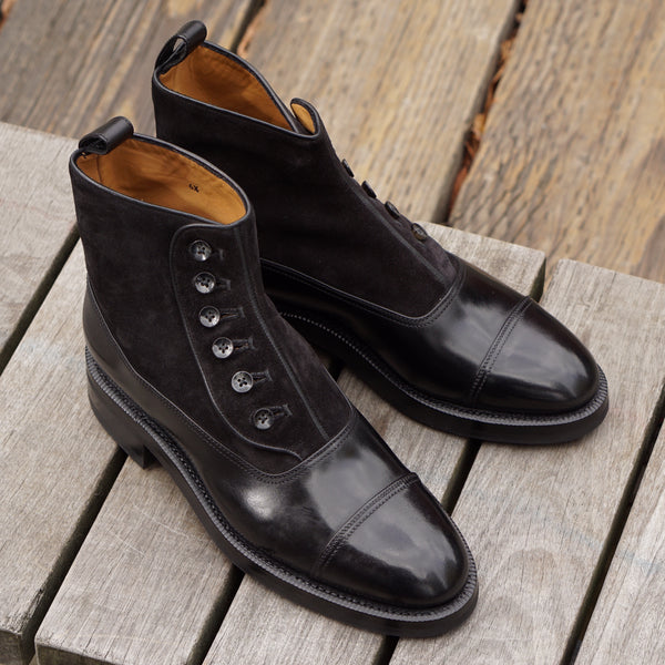 Style 2690 - Black Calf / Janus Suede